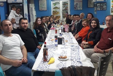 Kurum personelimizle iftardayız.